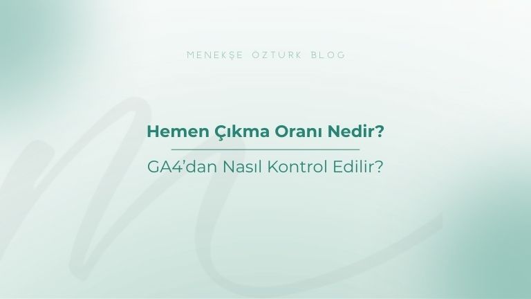 hemen cikma orani nedir menekse ozturk