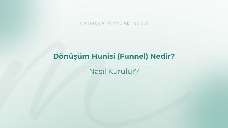 donusum hunisi nedir nasil kurulur menekse ozturk
